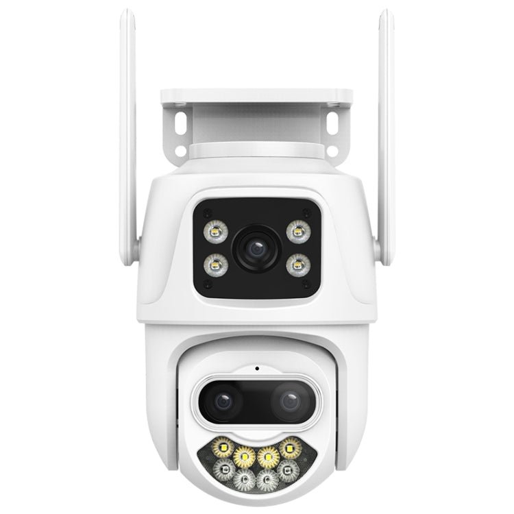 Tripla fotocamera WiFi 3MP con interfono vocale e visione notturn