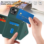 Custodia per telefono RFID con struttura rombica e cordino lungo, For iPhone 14 Plus, For iPhone 14, For iPhone 14 Pro, For iPhone 14 Pro Max