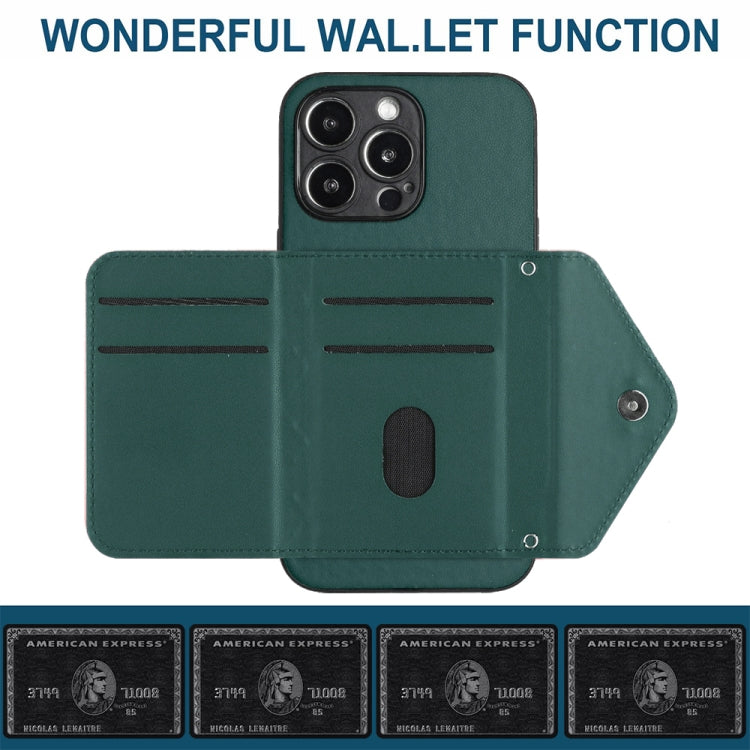 Custodia per telefono RFID con struttura rombica e cordino lungo, For iPhone 15 Pro Max, For iPhone 15 Pro, For iPhone 15 Plus, For iPhone 15