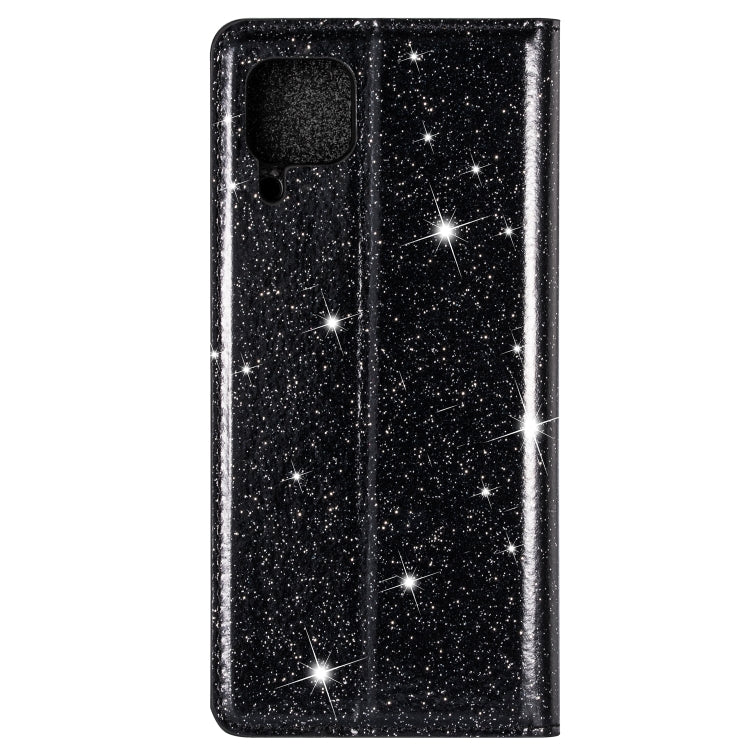 Custodia in pelle flip magnetica ultrasottile con glitter per Huawei P40 Lite