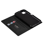 Custodia in pelle flip magnetica ultrasottile con glitter per Huawei P40 Lite