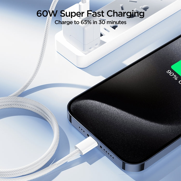 Cavo USB-C Type-C 1 metro 60W ricarica e dati