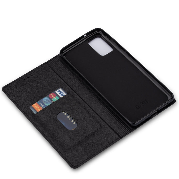 Custodia portafoglio in pelle glitter per Samsung Galaxy A51