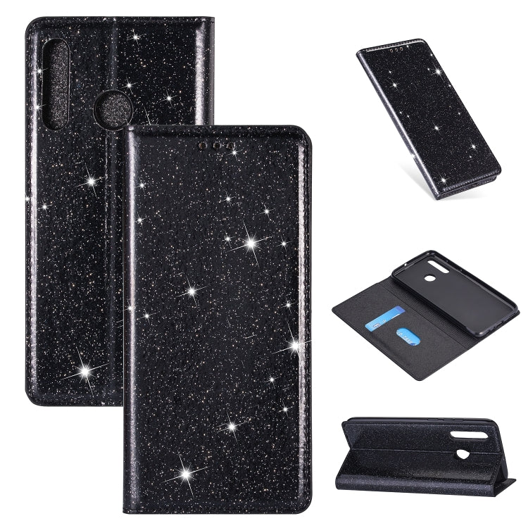 Custodia portafoglio in pelle glitter per Samsung Galaxy S20