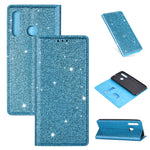 Custodia portafoglio in pelle glitter per Samsung Galaxy S20