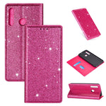 Custodia portafoglio in pelle glitter per Samsung Galaxy S20