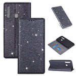 Custodia portafoglio in pelle glitter per Samsung Galaxy S20