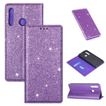 Custodia portafoglio in pelle glitter per Samsung Galaxy S20