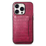 Custodia a copertura totale con motivo coccodrillo per iPhone 12