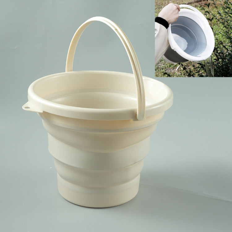 Secchio pieghevole in silicone portatile 10L 5L 3L