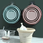 Secchio pieghevole in silicone portatile 10L 5L 3L