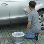 Secchio pieghevole in silicone portatile 10L 5L 3L