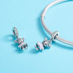 Perline in argento sterling 925 per gioielli fai-da-te