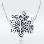 Perline fiocchi di neve in argento 925 per gioielli