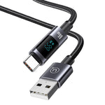 Cavo USB-C 6A 1,2m con Display Digitale per iPhone