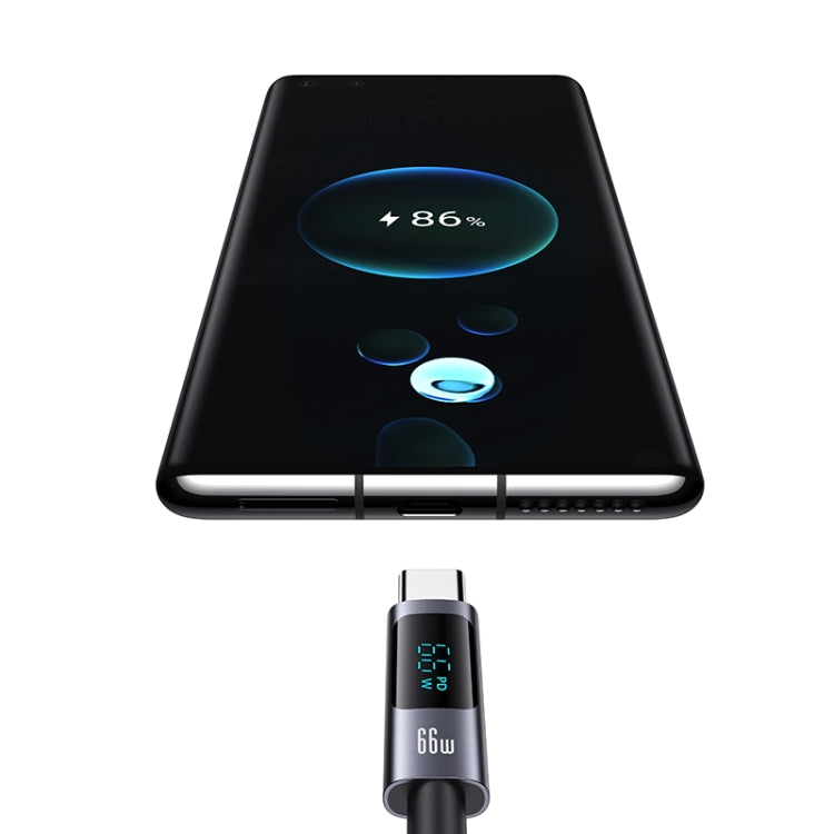 Cavo USB-C 6A 1,2m con Display Digitale per iPhone