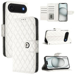 Custodia per cellulare in pelle con texture rombica con cordino, For iPhone 17 Pro Max, For iPhone 17 Pro, For iPhone 17, For iPhone Air
