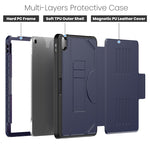 Custodia magnetica in pelle per iPad Air 11 2026-2024