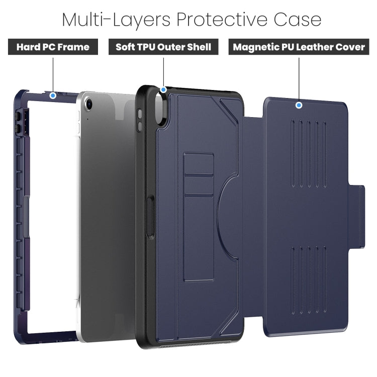 Custodia magnetica in pelle per iPad Air 11 2026-2024