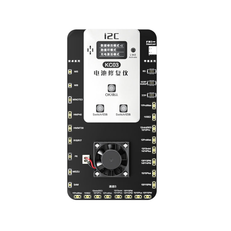 Strumento KC03 per riparazione e calibrazione batterie smartphone