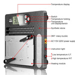 Stazione dissaldante PCB T18 con display LCD e modulo rimozione colla - immagine 2