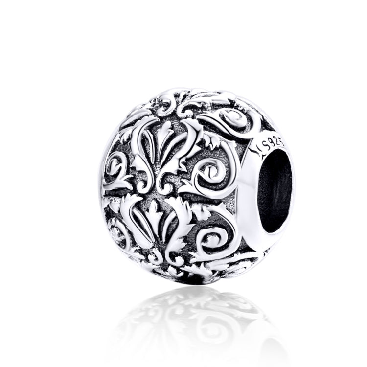 Perline fiore in argento sterling S925 per gioielli