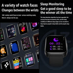 Smartwatch fitness GTS4 da 1,69 pollici, chiamata BT / frequenza cardiaca / pressione sanguigna / MET / temperatura corporea