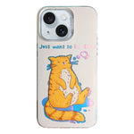 Custodia TPU e PC con motivo per iPhone 15 e iPhone 14
