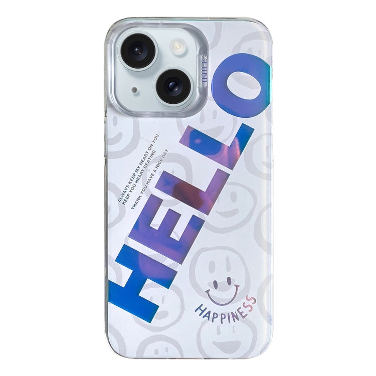 Custodia TPU e PC con motivo per iPhone 15 e iPhone 14