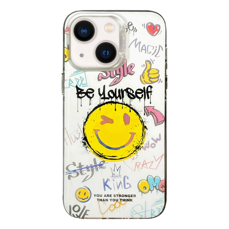 Custodia TPU PC con motivo per iPhone 13 e iPhone 12