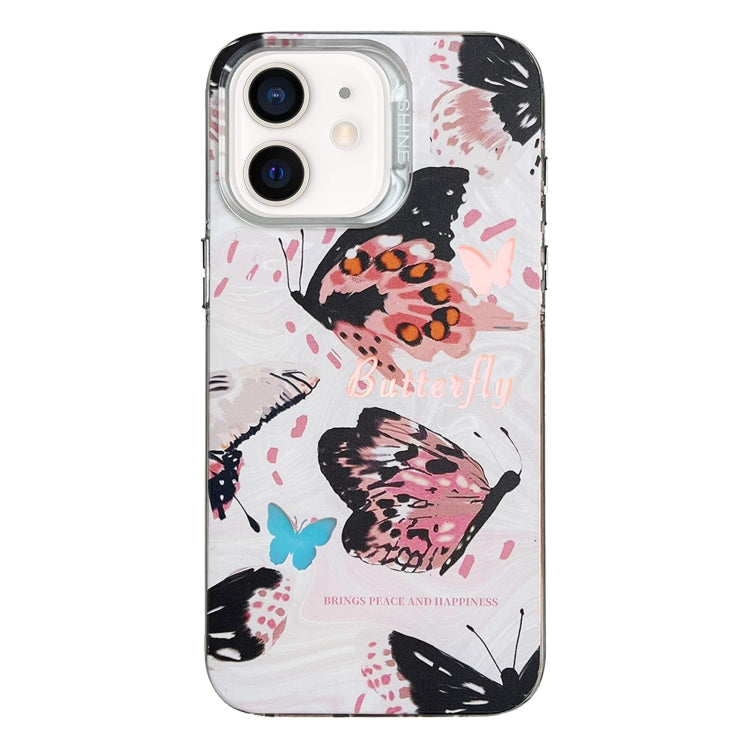 Custodia TPU PC con motivo per iPhone 13 e iPhone 12