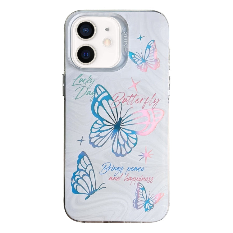 Custodia TPU PC con motivo per iPhone 13 e iPhone 12