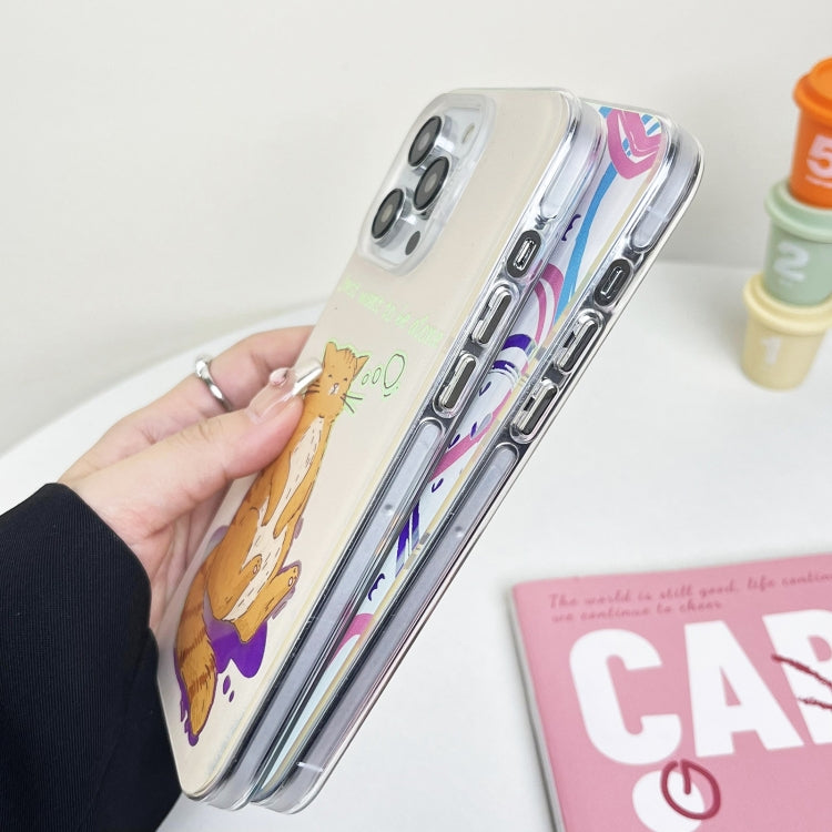 Custodia TPU PC con motivo per iPhone 14 Pro