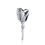 Perline tulipano in argento sterling S925 per gioielli