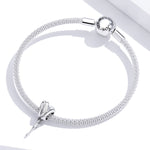Perline tulipano in argento sterling S925 per gioielli
