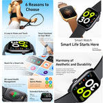 GTS7 2.0 pollici Fitness Health Smart Watch, chiamata BT / frequenza cardiaca / pressione sanguigna / MET