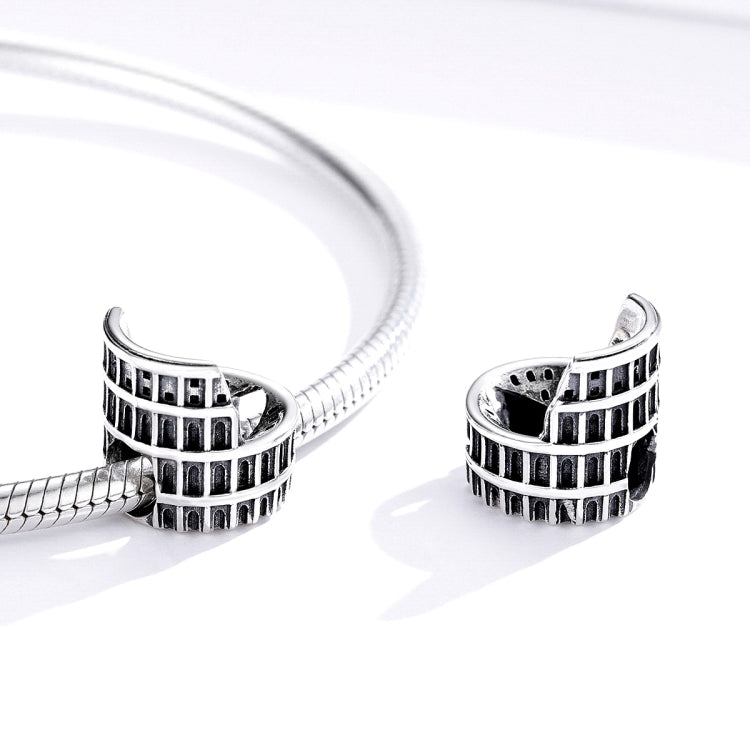 Perline Colosseo in argento sterling S925 per gioielli