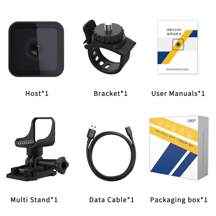 Z03 Mini DV Action Camera 1080P impermeabile