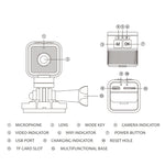 Z03 Mini DV Action Camera 1080P impermeabile