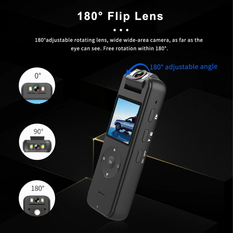 Videoregistratore intelligente 4K HD con clip e anello