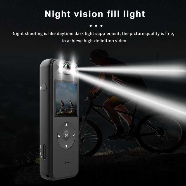 Videoregistratore intelligente 4K HD con clip e anello