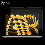 Pellicola vetro temperato MacBook Air 15.3 2023-2026 2 pezzi