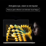 Pellicola vetro temperato MacBook Air 15.3 2023-2026 2 pezzi