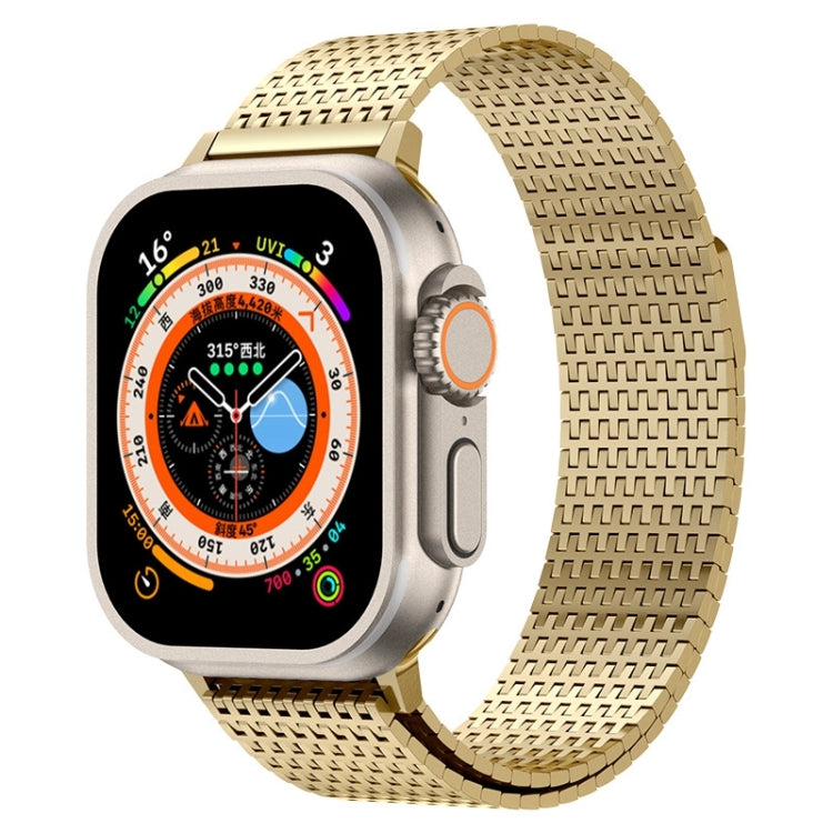 Cinturino per orologio in acciaio inossidabile con chiusura magnetica ad anello milanese, For Apple Watch SE 40mm, For Apple Watch SE 44mm, For Apple Watch Series 6 40mm, For Apple Watch Series 6 44mm, For Apple Watch Series 5 44mm                     ...
