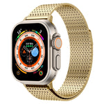 Cinturino per orologio in acciaio inossidabile con chiusura magnetica ad anello milanese, For Apple Watch SE 40mm, For Apple Watch SE 44mm, For Apple Watch Series 6 40mm, For Apple Watch Series 6 44mm, For Apple Watch Series 5 44mm                     ...