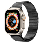 Cinturino per orologio in acciaio inossidabile con chiusura magnetica ad anello milanese, For Apple Watch Series 4 44mm, For Apple Watch Series 4 40mm, For Apple Watch Series 3 38mm, For Apple Watch Series 3 42mm, For Apple Watch Series 2 42mm         ...