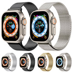 Cinturino per orologio in acciaio inossidabile con chiusura magnetica ad anello milanese, For Apple Watch SE 40mm, For Apple Watch SE 44mm, For Apple Watch Series 6 40mm, For Apple Watch Series 6 44mm, For Apple Watch Series 5 44mm                     ...
