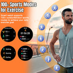 LEMFO LF35 Smart Watch con cinturino in silicone con schermo rotondo AMOLED da 1,43 pollici supporta il rilevamento dell'ossigeno nel sangue