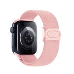 Cinturino per orologio in nylon con fibbia a scatto con trama in fibra di carbonio, For Apple Watch Series 8 41mm