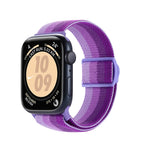 Cinturino per orologio in nylon con fibbia a scatto con trama in fibra di carbonio, For Apple Watch Series 8 41mm